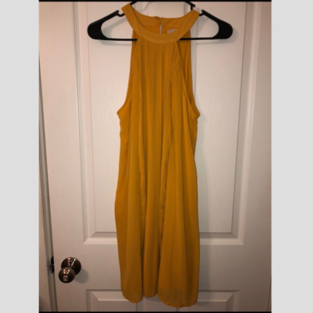 Yellow Tank Top Dress